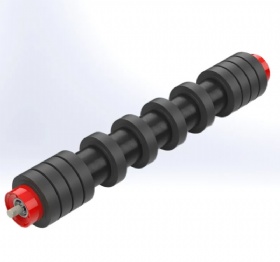 Return Roller with rubber disc