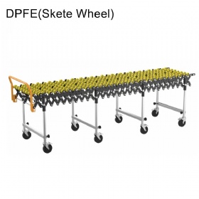 Flexible Skate wheel conveyor