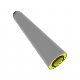 Taper gravity roller